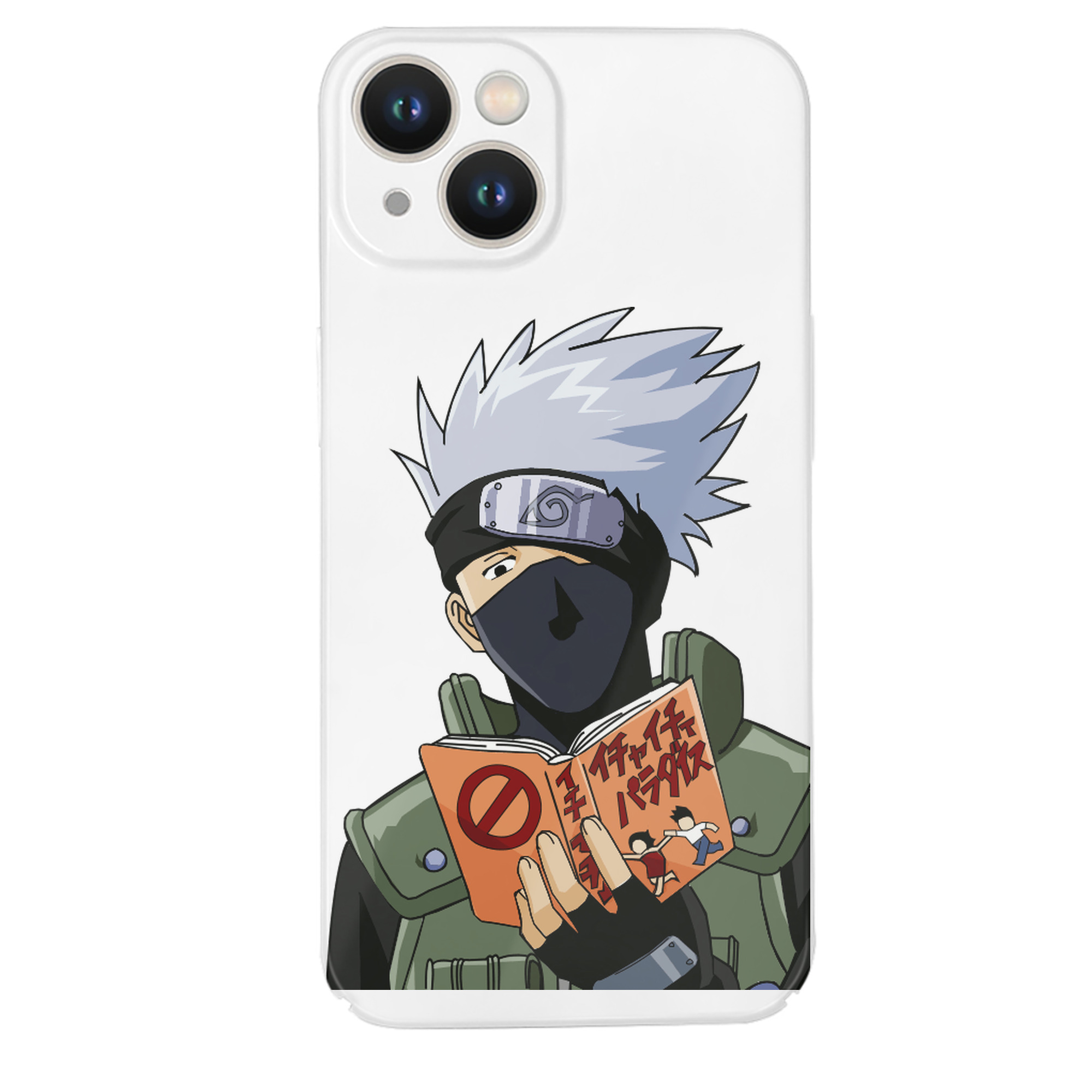 （画像用） NARUTO -ナルト- はたけ カカシ Hatake Kakashi 【iPhone 14シリーズ対応】ハードケース